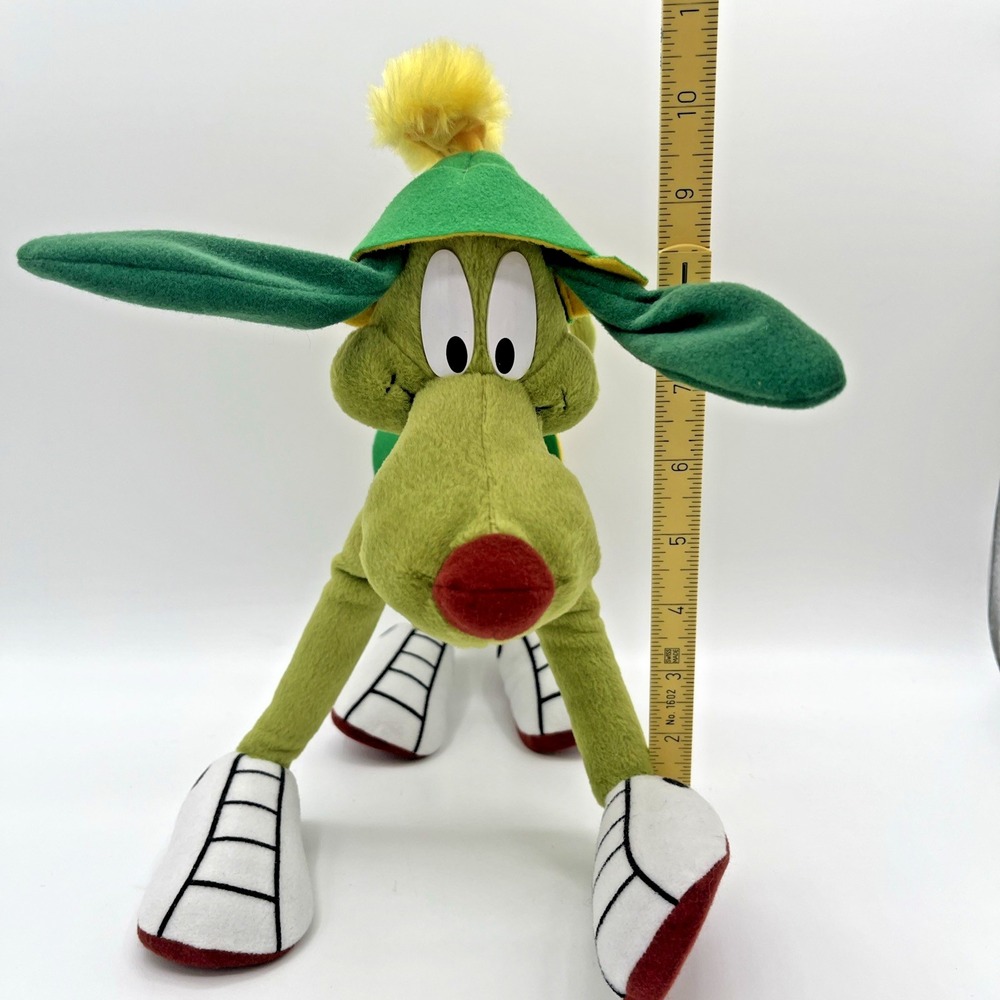 1997 Applause Marvin the Martian & K-9‎ Looney Tunes Poseable Plush Toy